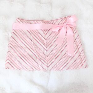 Crew Striped Mini Skirt